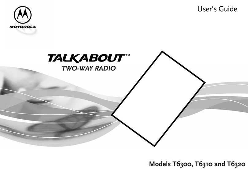 Motorola TALKABOUT user guide