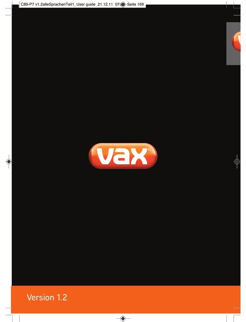Vax power7 User manual