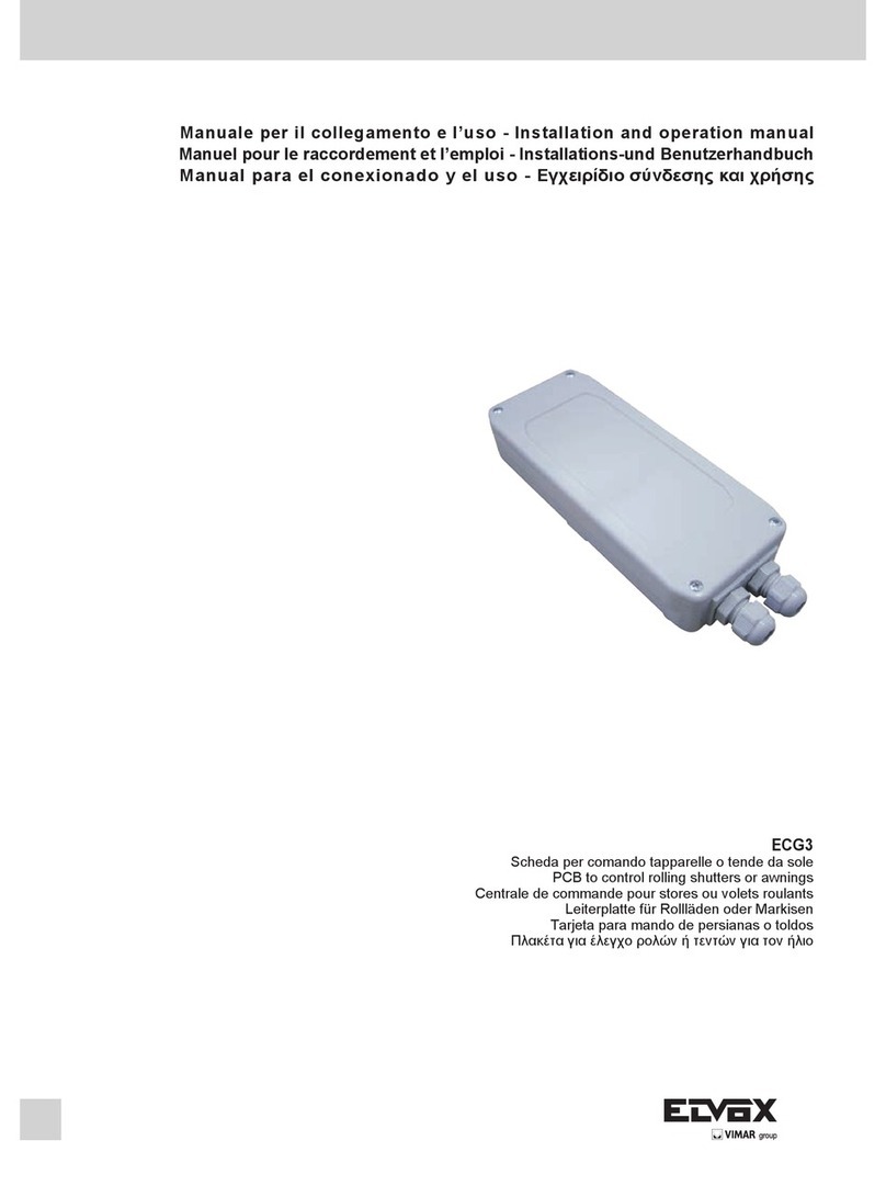 Elvox ECG3 User manual