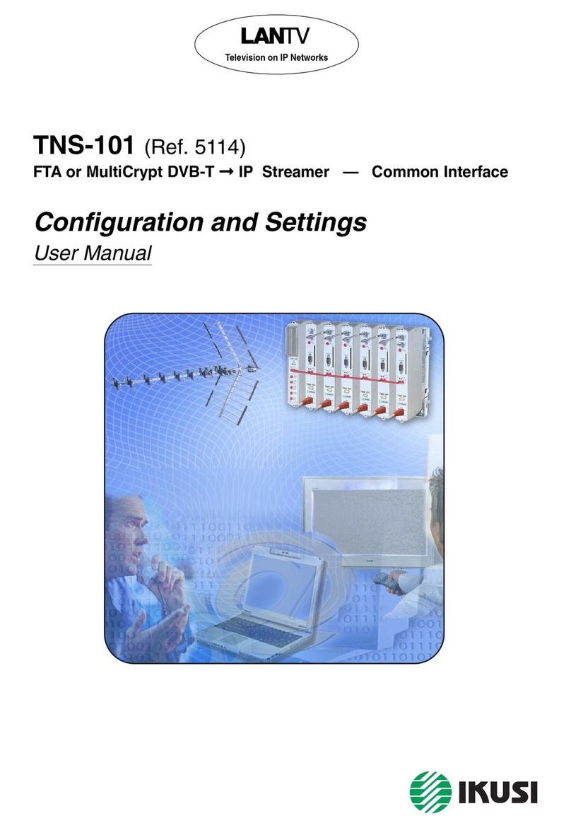 IKUSI TNS-101 user manual