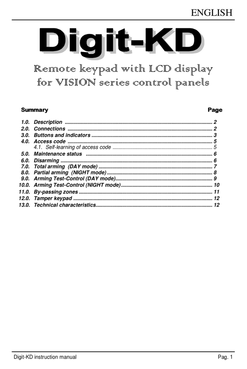 Digit-KD VISION series instruction manual