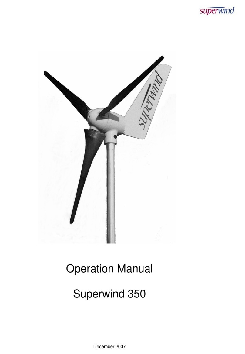 Superwind 350 Installation manual