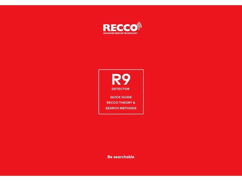 Recco R9 User manual