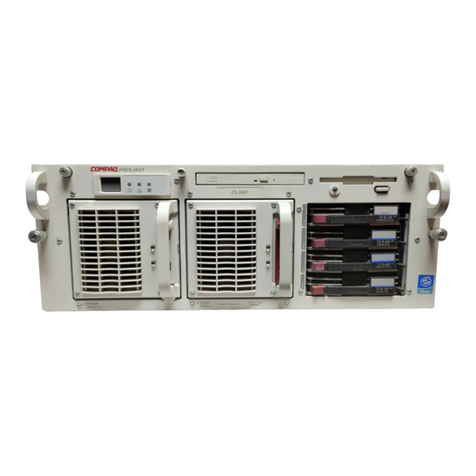 Compaq ProLiant DL580 Operating and safety instructions