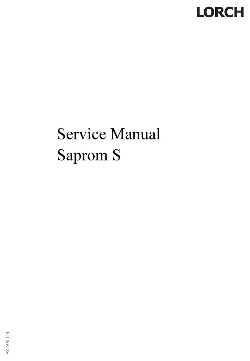 LORCH Saprom S Service manual