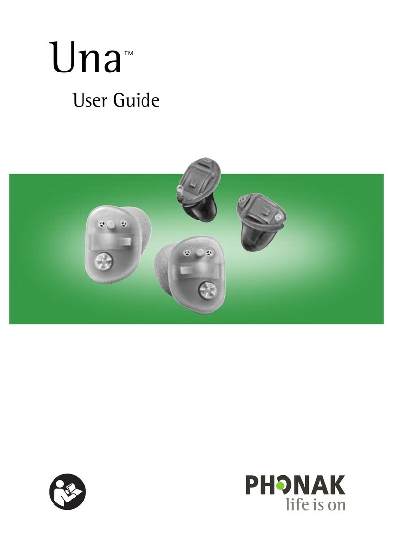 Phonak Una CIC/MC user guide