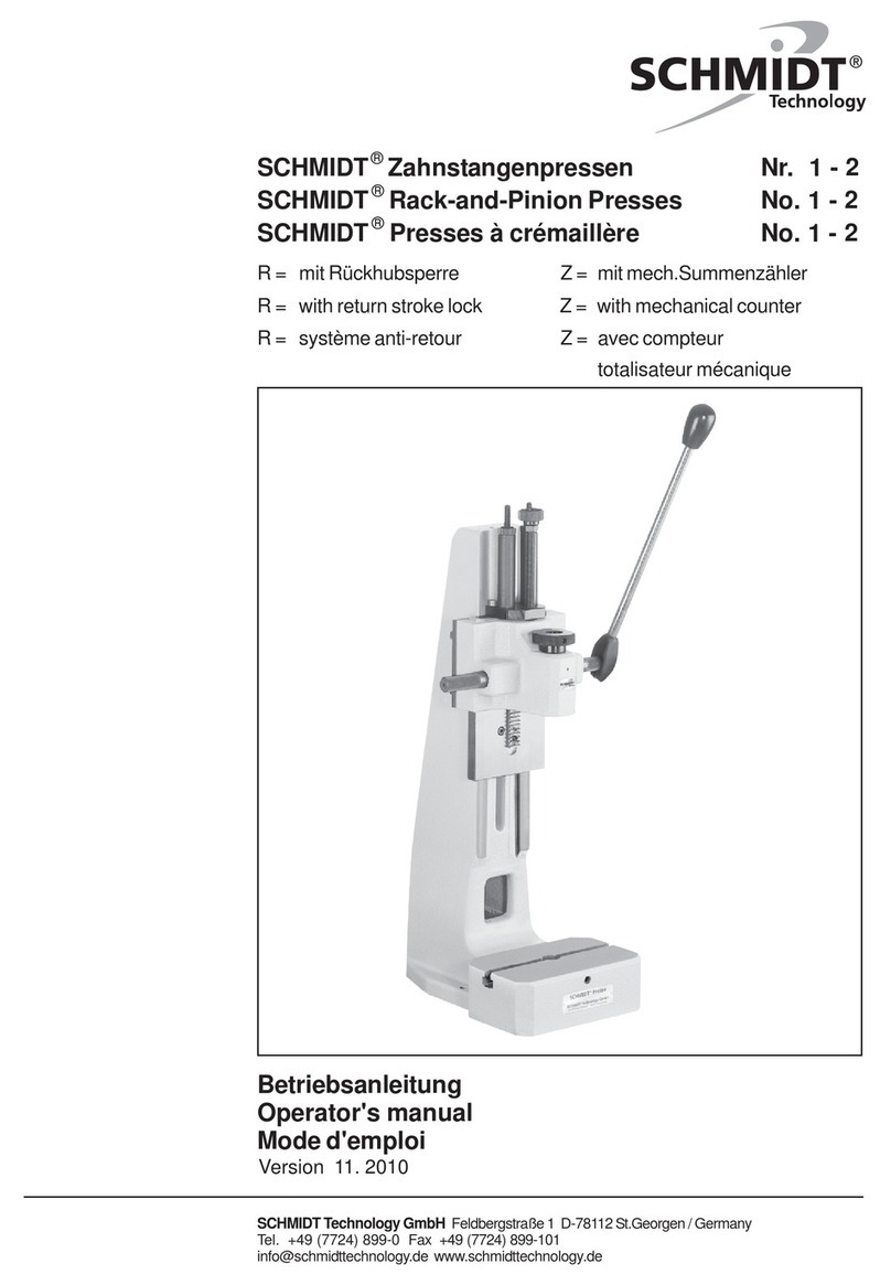 Schmidt 1R Operator's manual