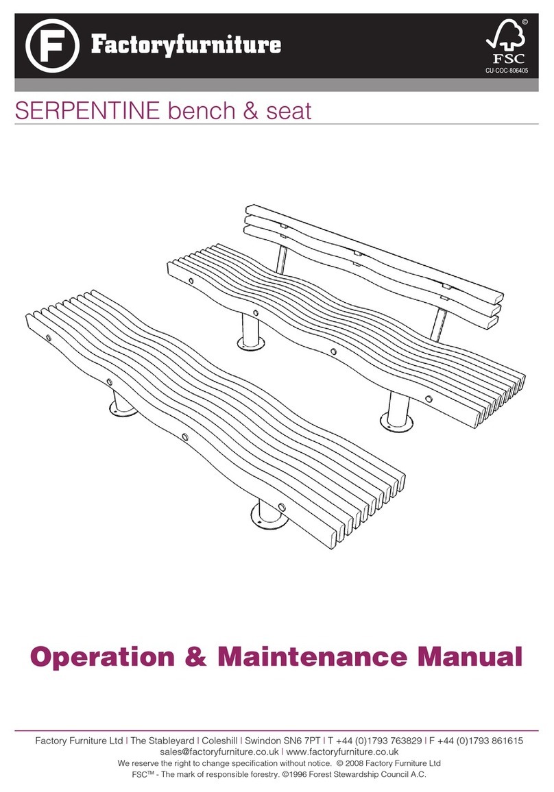 Factoryfurniture SERPENTINE Manual
