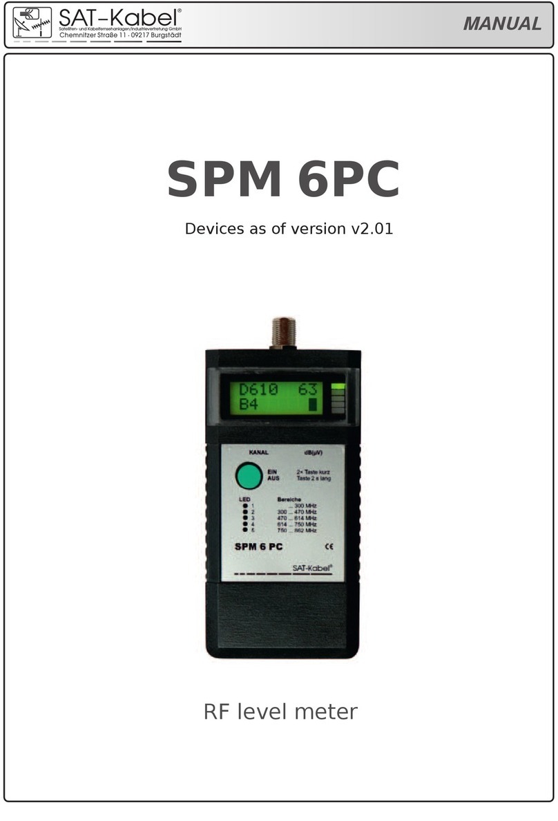 SAT-Kabel SPM 6PC User manual