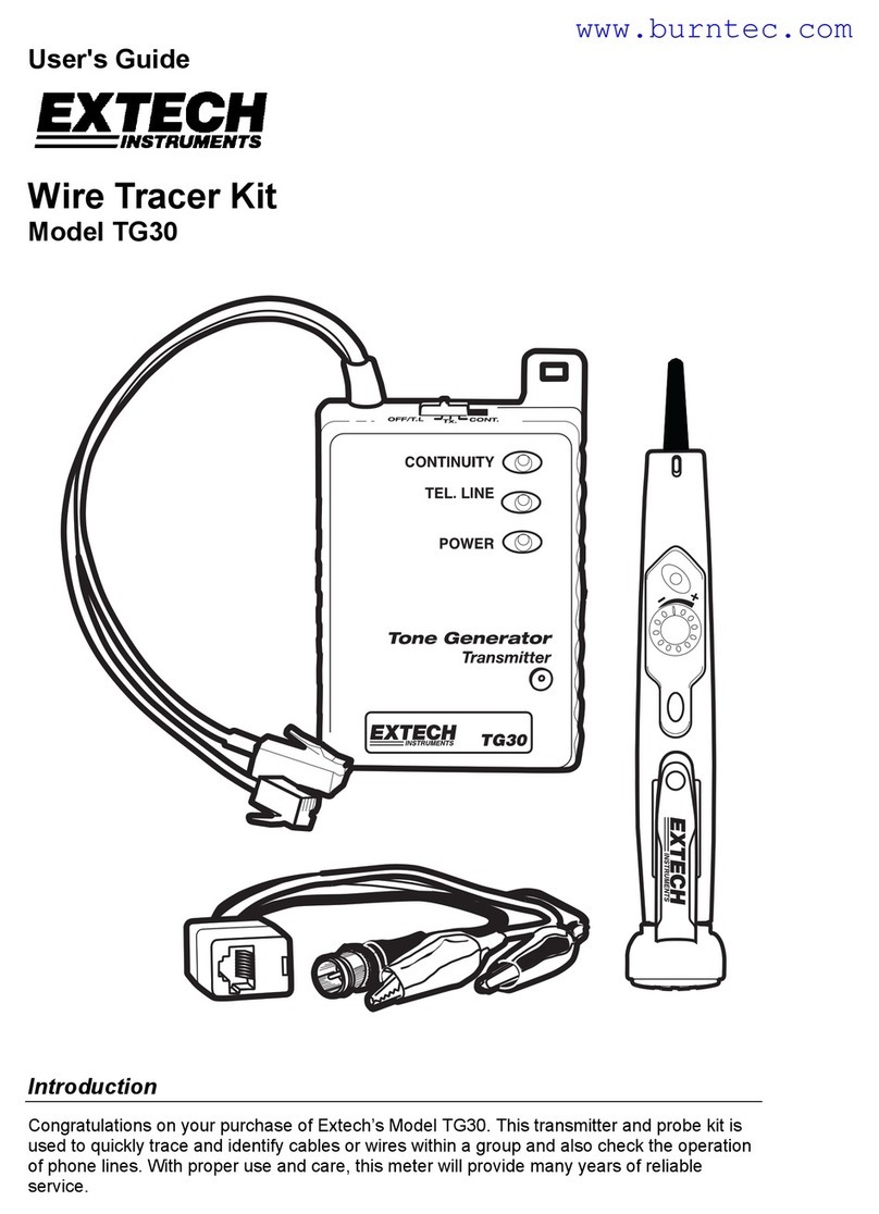 Extech Instruments TG30 user guide