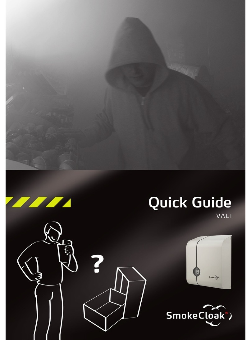 SmokeCloak VALI series quick start guide
