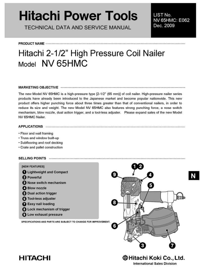 Hitachi NV 65HMC Instruction manual