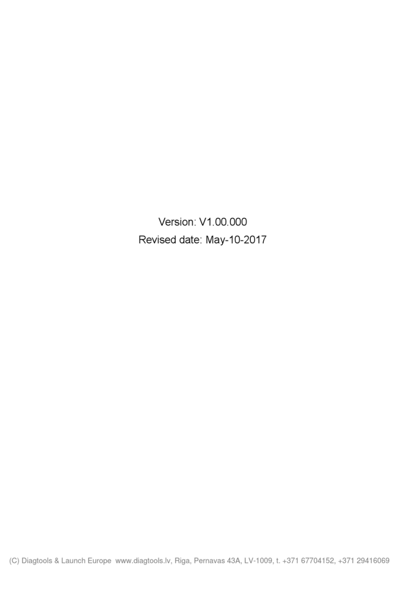 LAUNCH TECH X-431 EURO TAB user manual