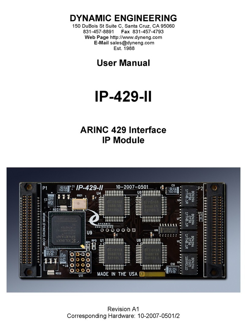 Dynamic Engineering IP-429-II user manual