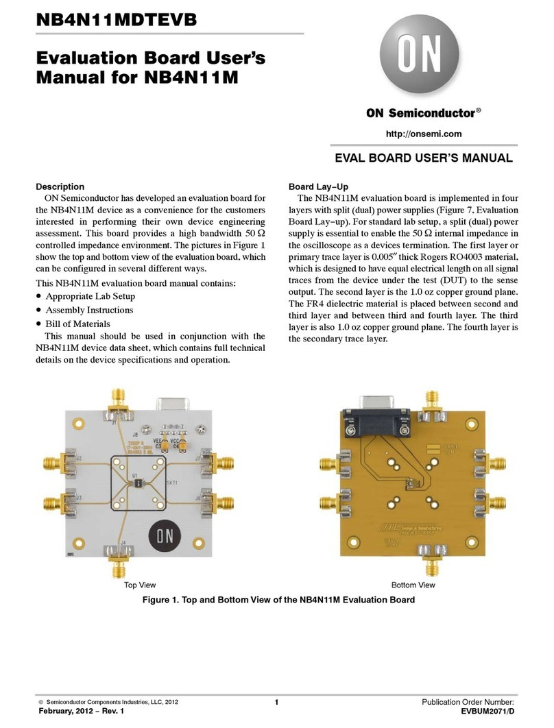 ON Semiconductor NB4N11MDTEVB user manual