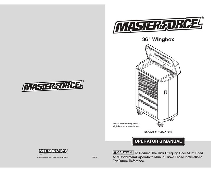 MasterForce 245-1680 Operator's manual