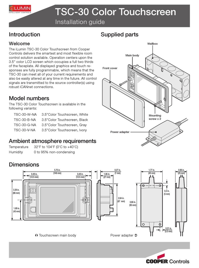 iLumin TSC-30 installation guide