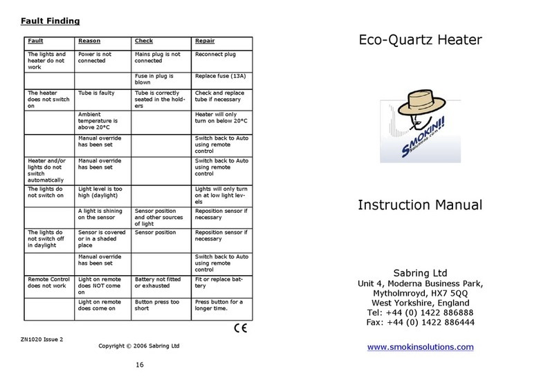 Smokin Solutions Eco-Quartz instructions