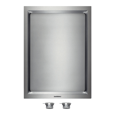 Gaggenau VP 414 instruction manual