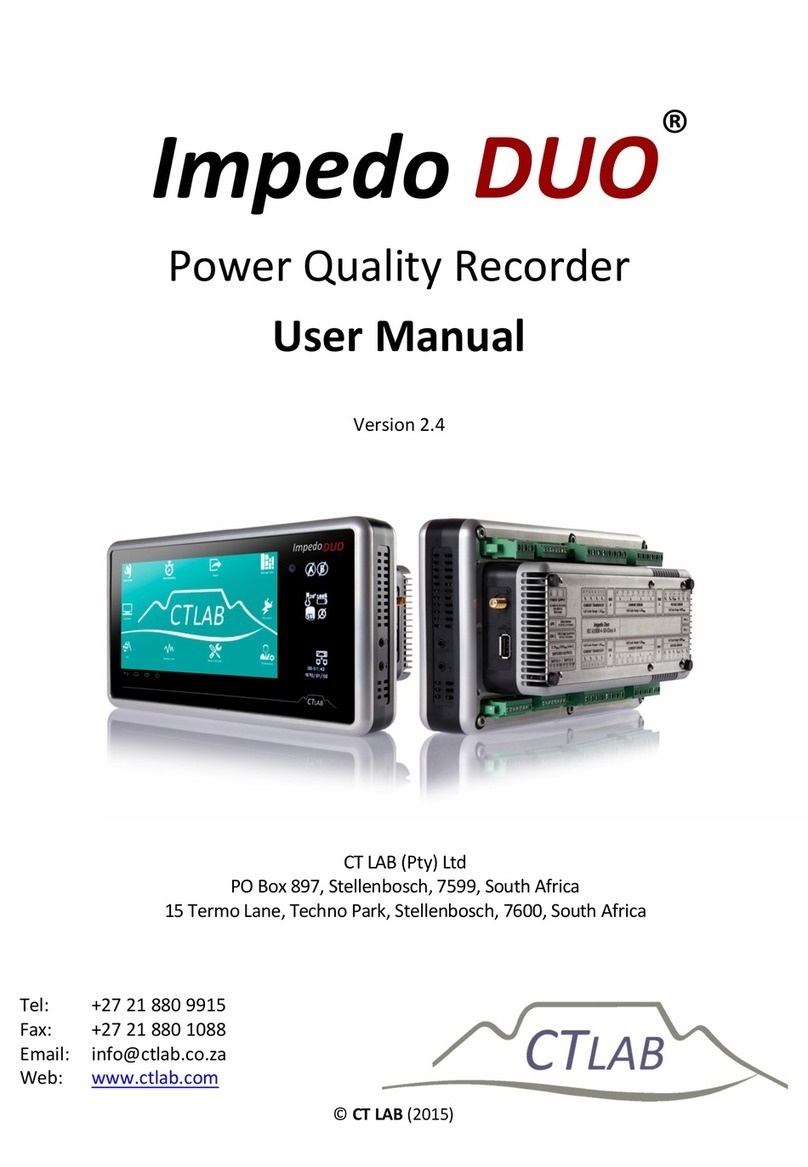 CT Lab Impedo DUO user manual