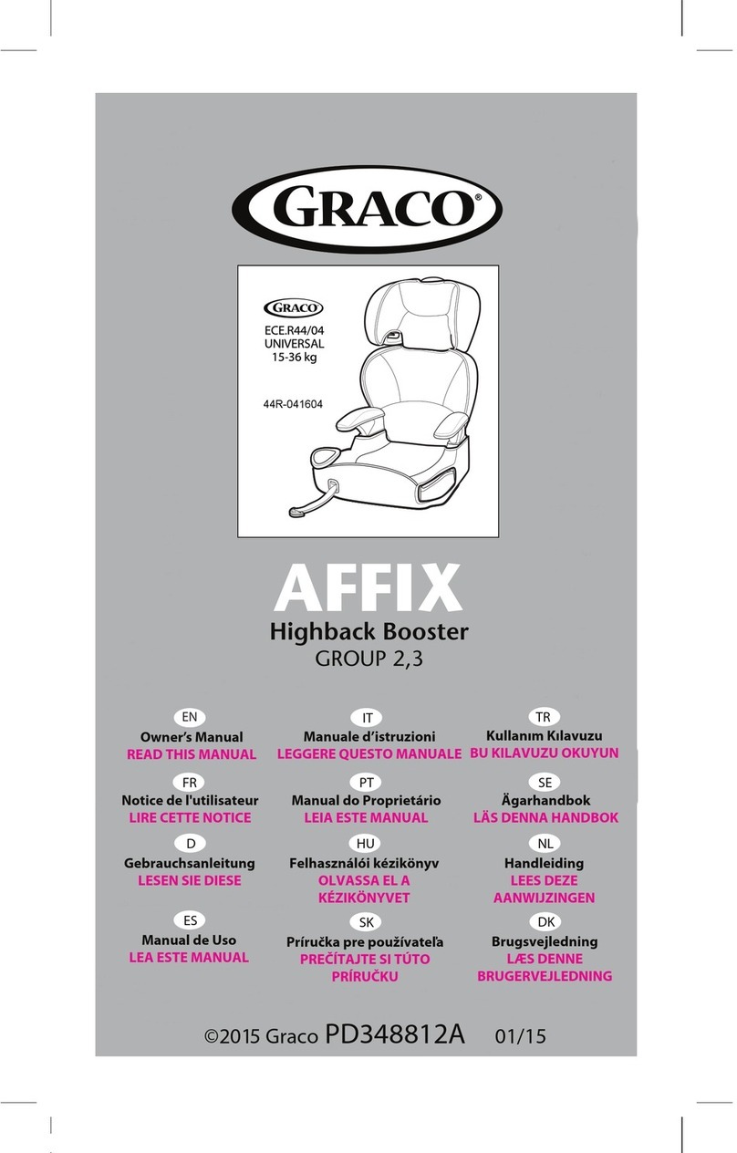 Graco AFFIX User manual