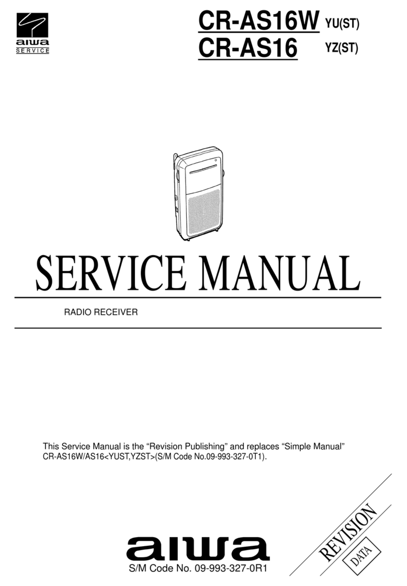 Aiwa CR-AS16 YH Service manual