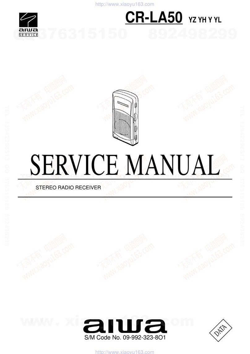Aiwa CR-LA50 YZ User manual