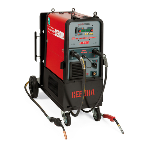 Cebora JAGUAR SOUND MIG 2060 User manual