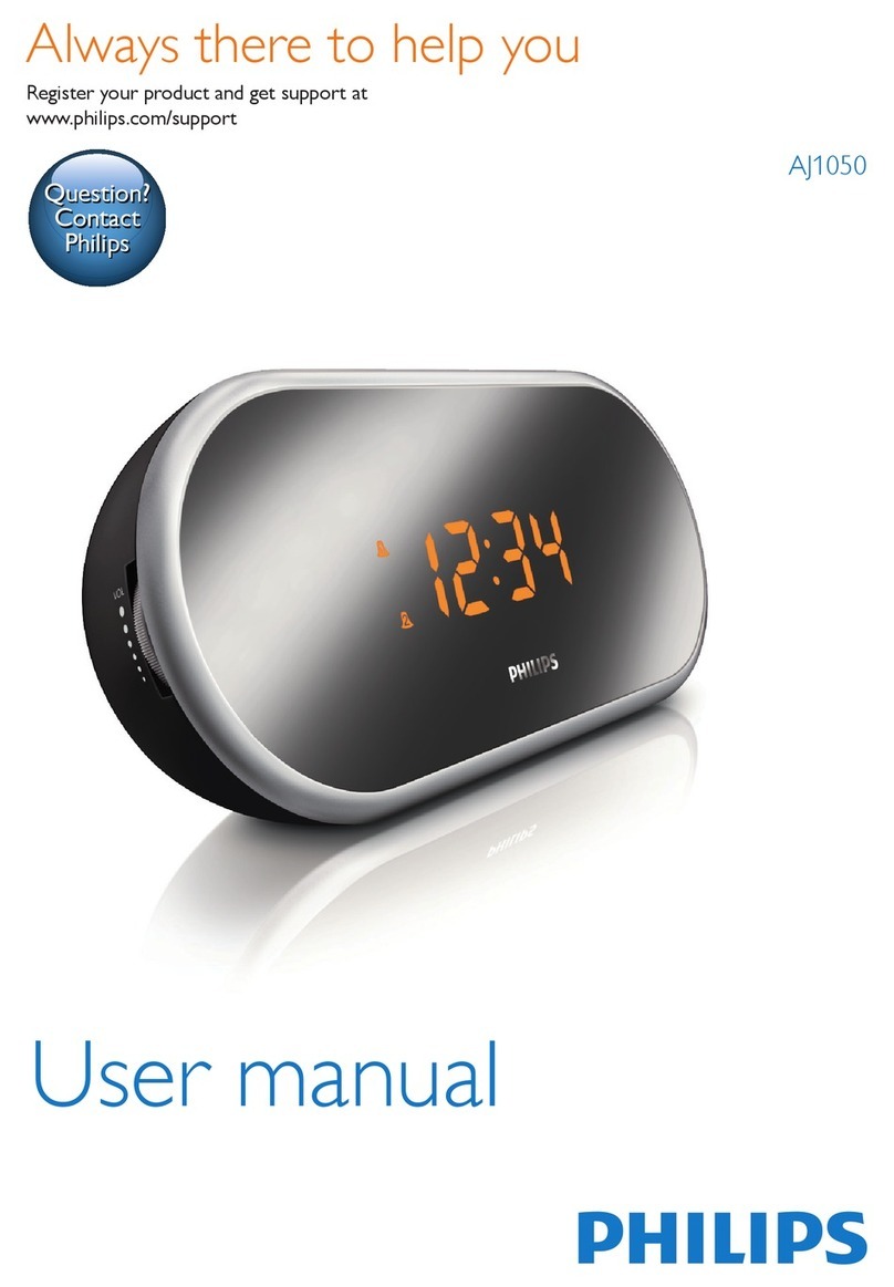 Philips AJ1050 user manual