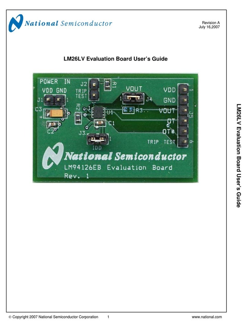 National Semiconductor LM26LV user guide