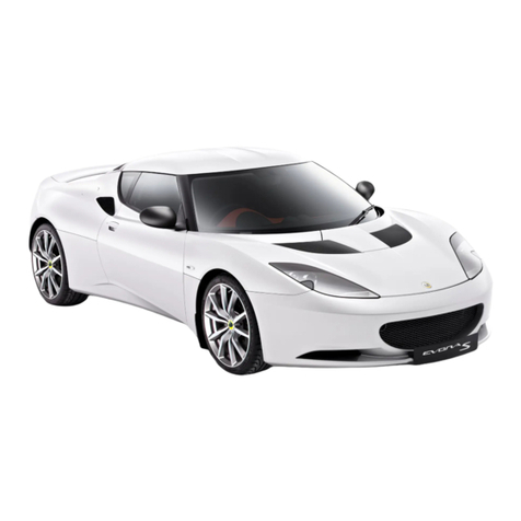 Lotus Evora 2011 Owner's handbook