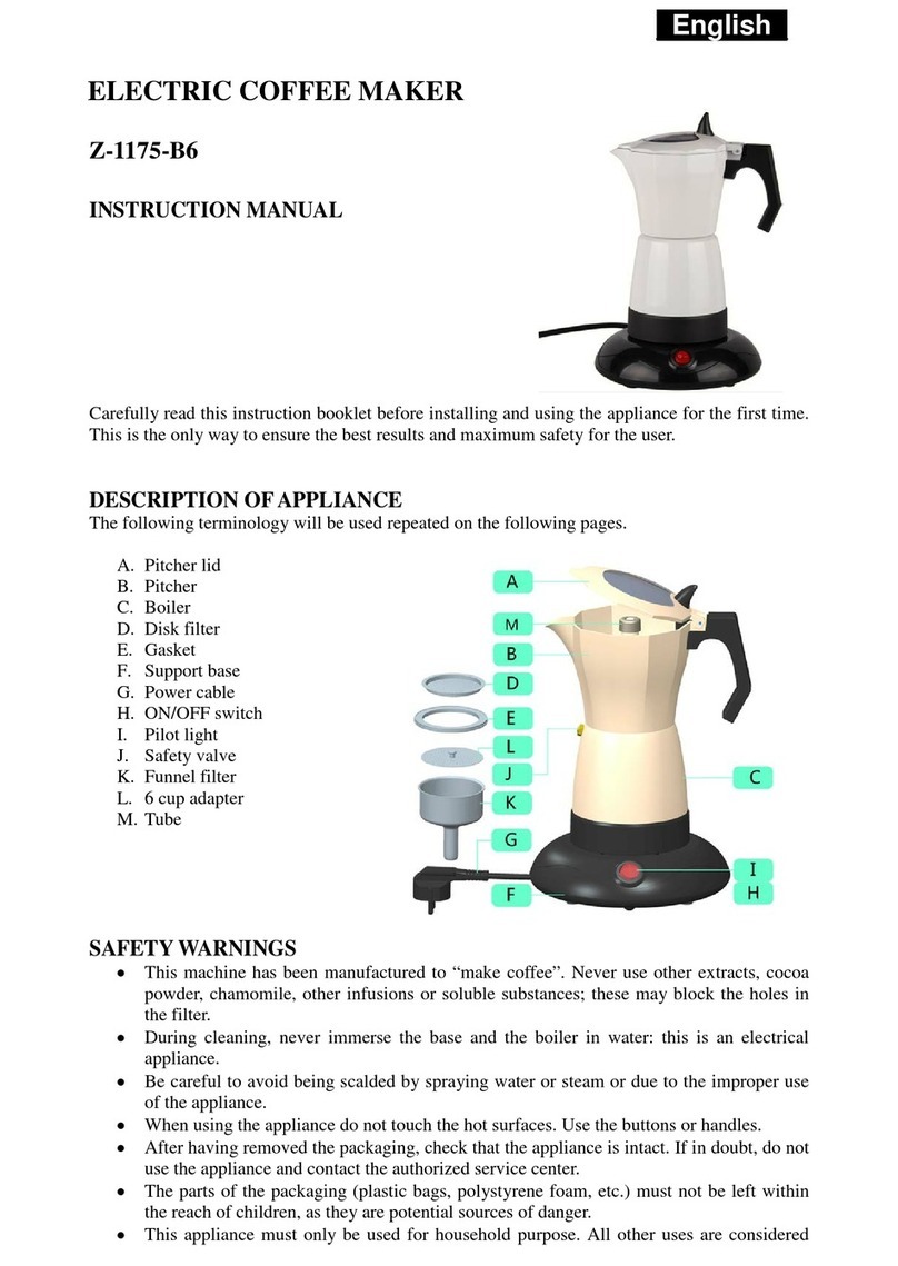 Zephyr Z-1175-B6 User manual