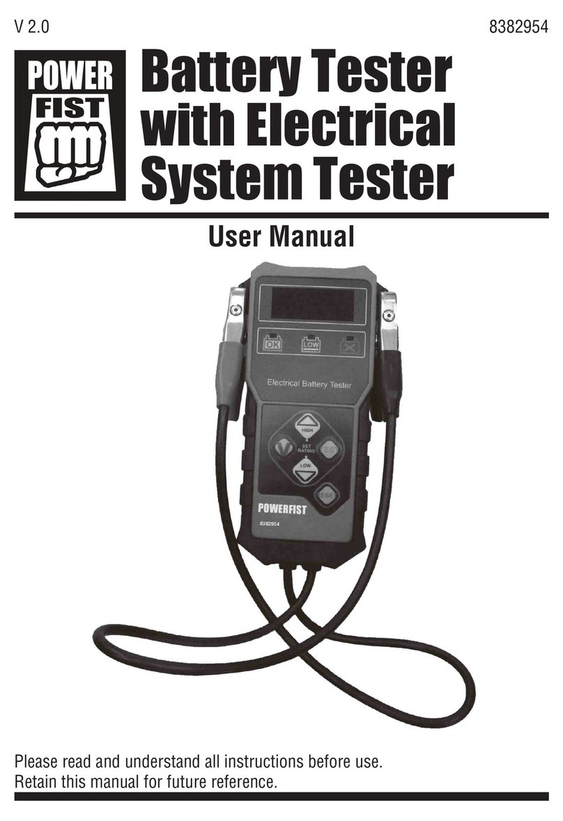 Power Fist 8382954 user manual Power Fist 8382954 user manual