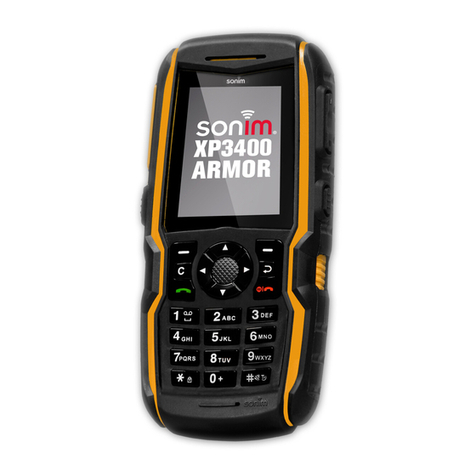 Sonim XP3400 ARMOR user guide