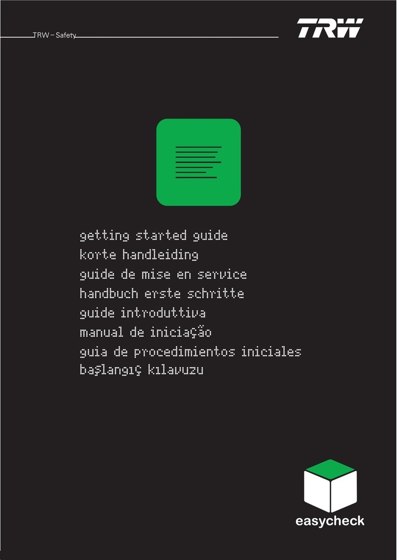 TRW Easycheck Getting started guide