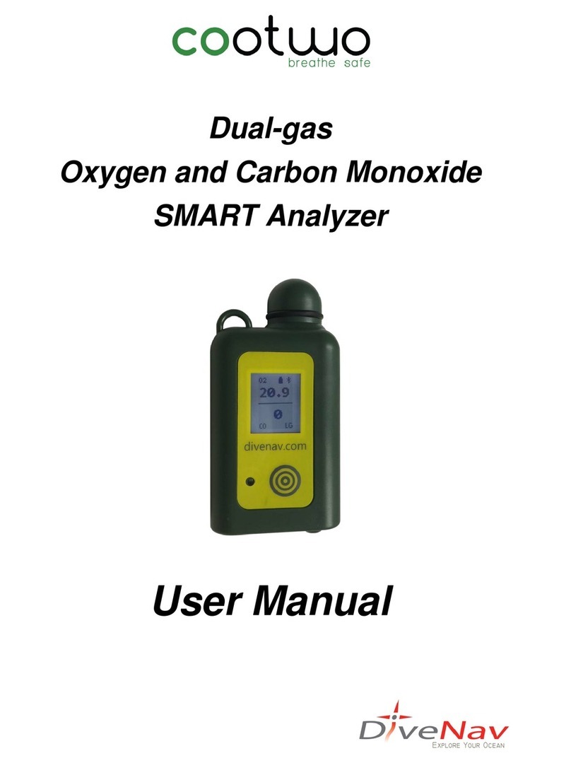 DiveNav Cootwo user manual