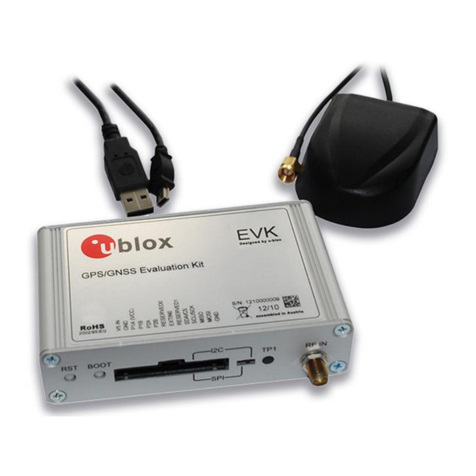 Ublox EVK-7 User manual