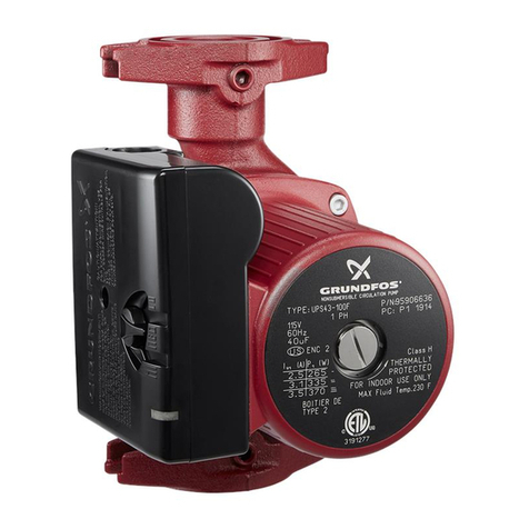Grundfos UPS 15 Installation and operating instructions Grundfos UPS 15 Installation and operating instructions