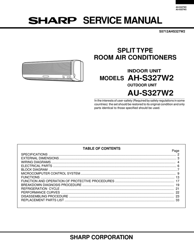 Sharp AH-S327W2 User manual