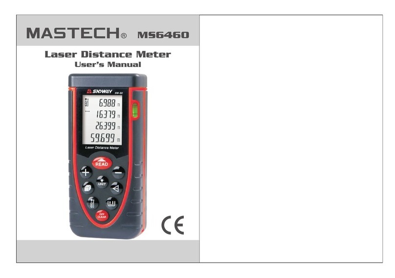Mastech MS6460 user manual