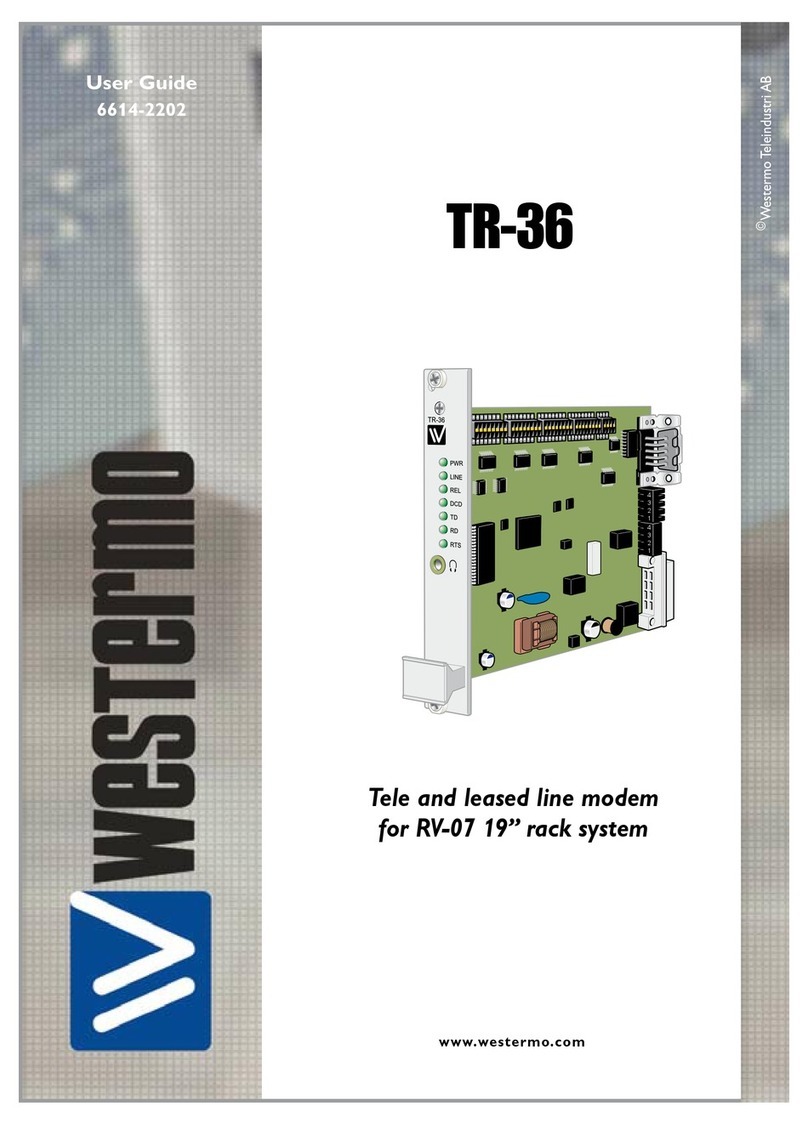 Westermo TR-36 user guide