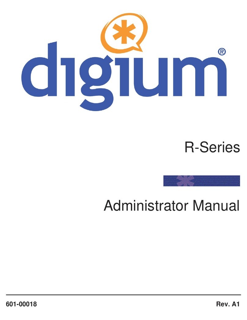 Digium R800 Administrator's manual