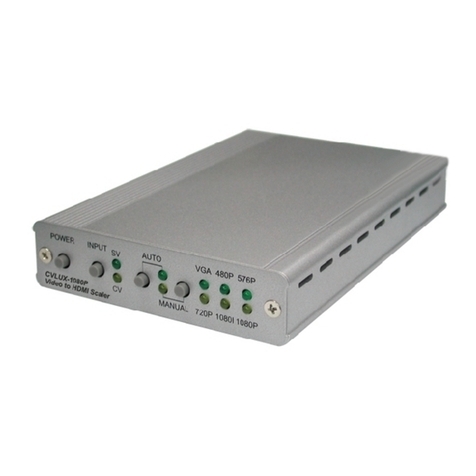 Converters.TV 763 Operation manuals