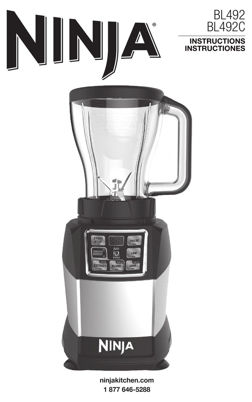 Ninja BL492 series User manual