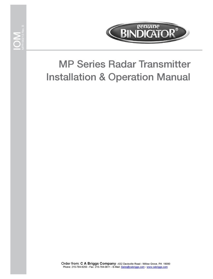 Bindicator MP Series User manual