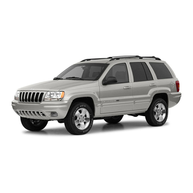 Jeep 2002 WJ Service manual