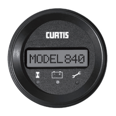 Curtis 840 User manual