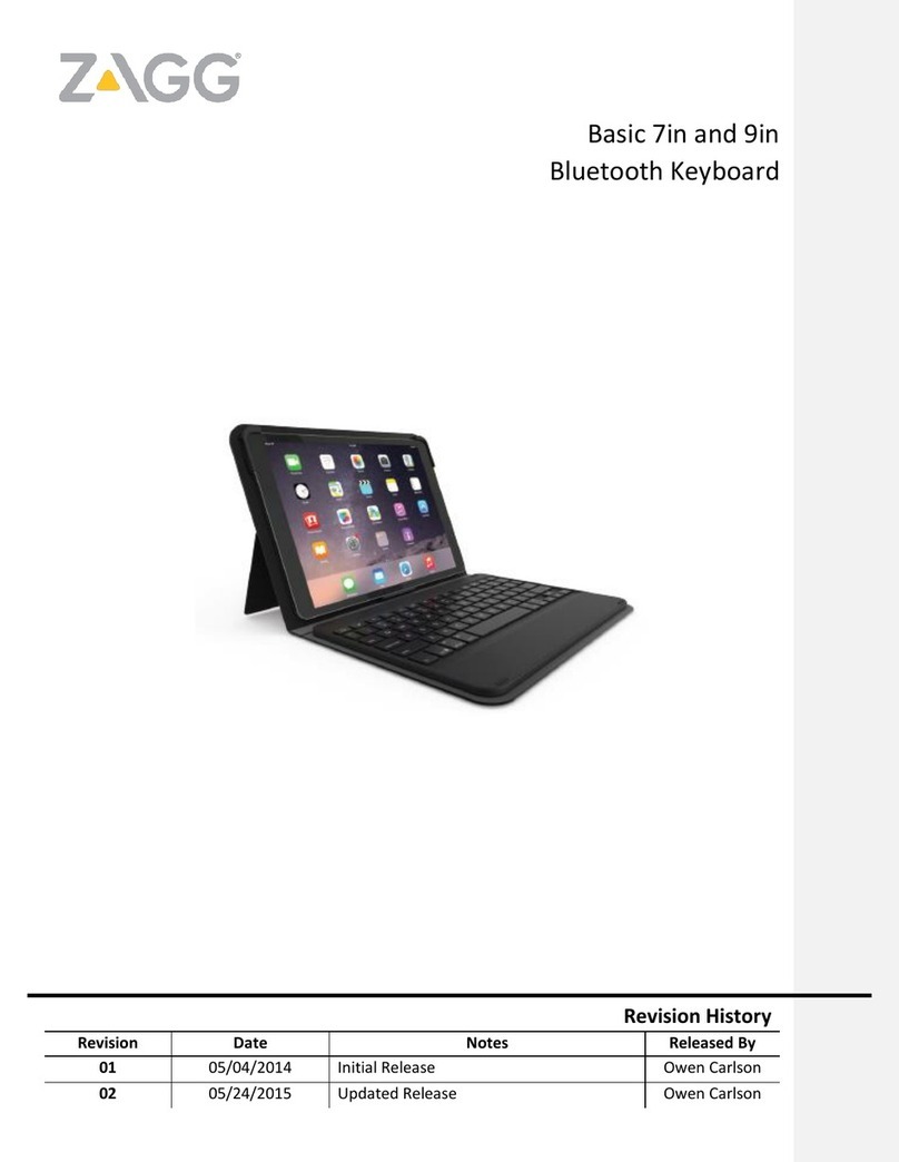 Zagg Basic 7in User manual Zagg Basic 7in User manual