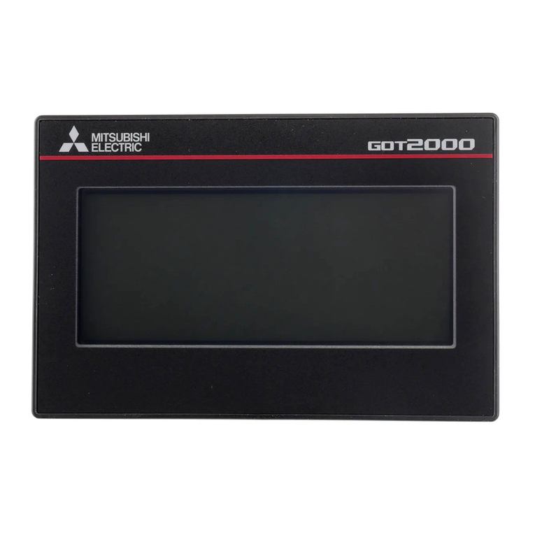 Mitsubishi Electric GT2103-PMBDS installation manual