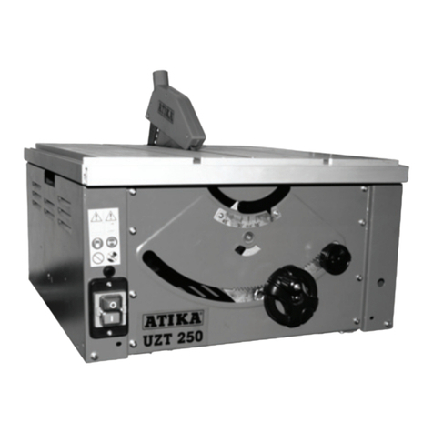 ATIKA UZT 250 User manual